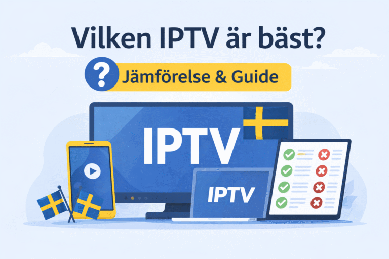 vilken iptv är bäst